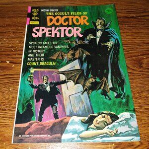 The Occult Files Of Doctor Spektor #8 (Gold Key Comics, 1974) Great Shape!